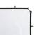 Manfrotto Lastolite LL LR83301R Skylite Extra Large - tkanina dyfuzyjna, biała, 3 x 3m, -0,75 EV_Mocowanie i tkanina z bliska_2